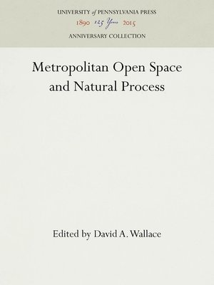cover image of Metropolitan Open Space and Natural Process